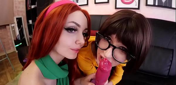 Velma and Daphne does ANAL with dog TEASER